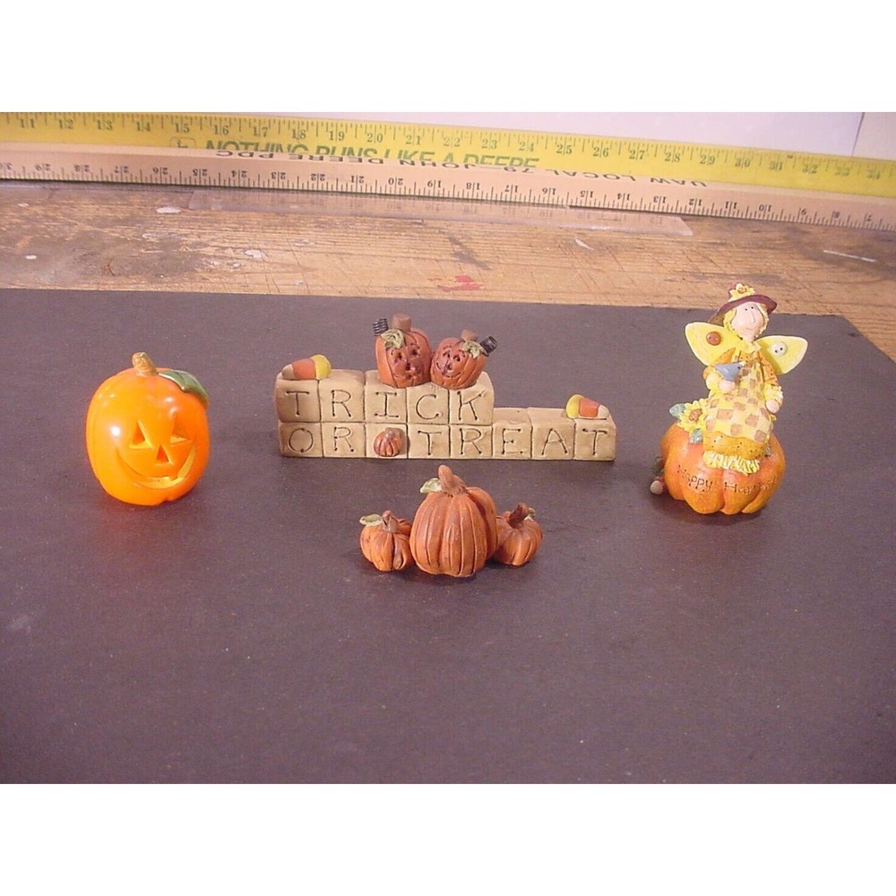 HALLOWEEN Decorations - Four Different Desk or Shelf Decor
